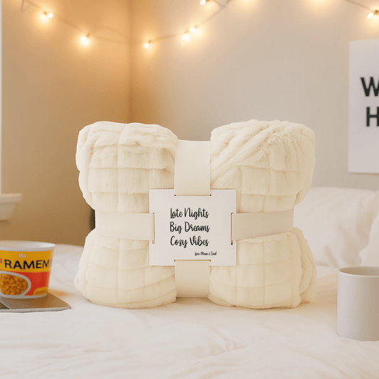 Cozy Dorm Blanket for Big Dreams and Soft Landings