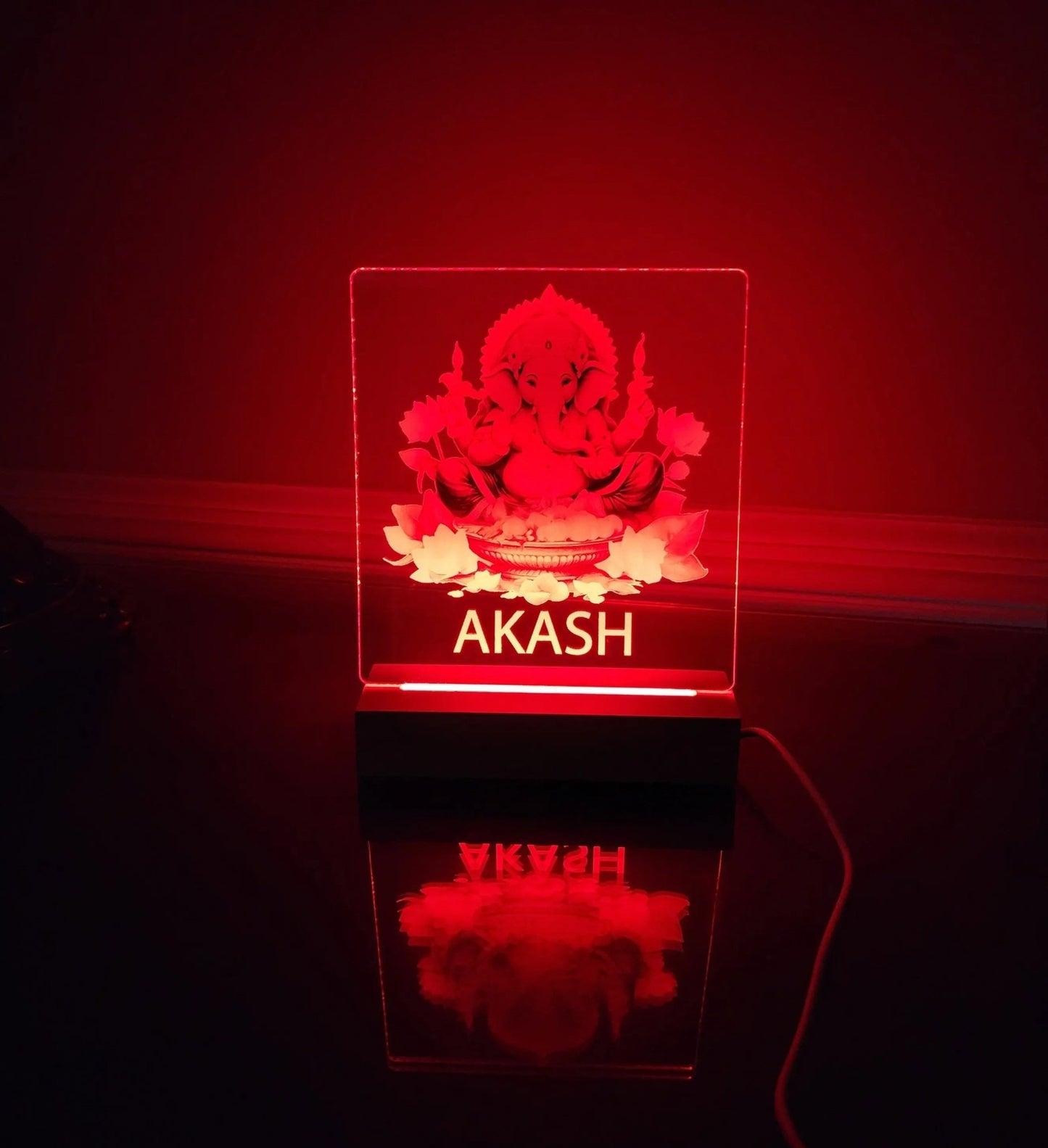 Customized Ganesh Night Light Mirabilia Boutique