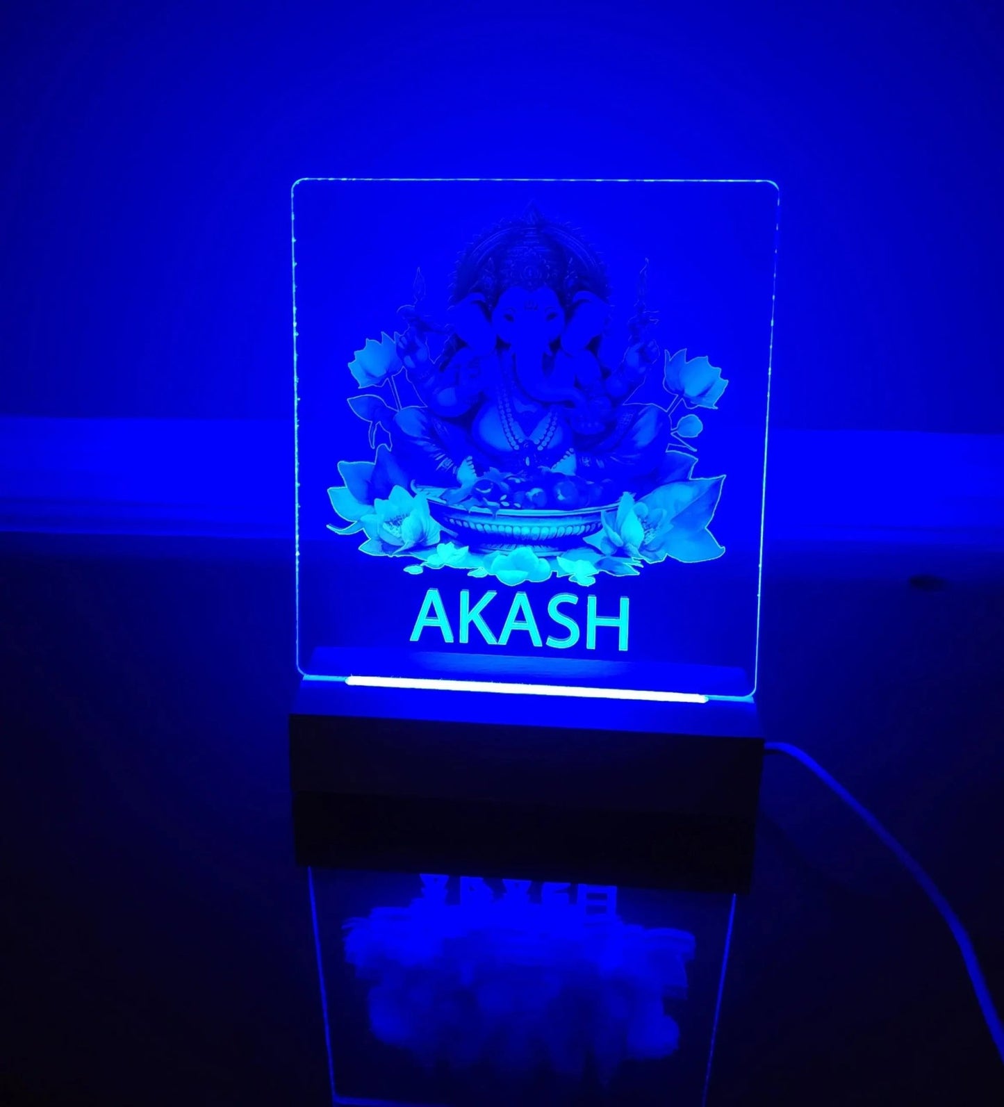 Customized Ganesh Night Light Mirabilia Boutique