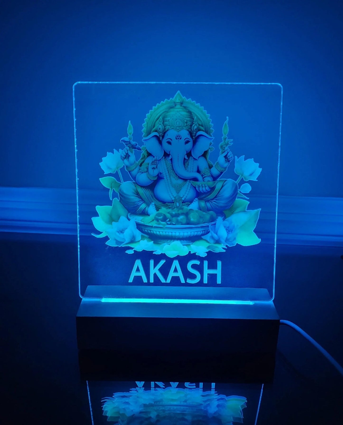 Customized Ganesh Night Light Mirabilia Boutique
