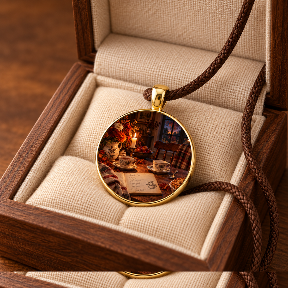 The Extra Place | Story Pendant Necklace