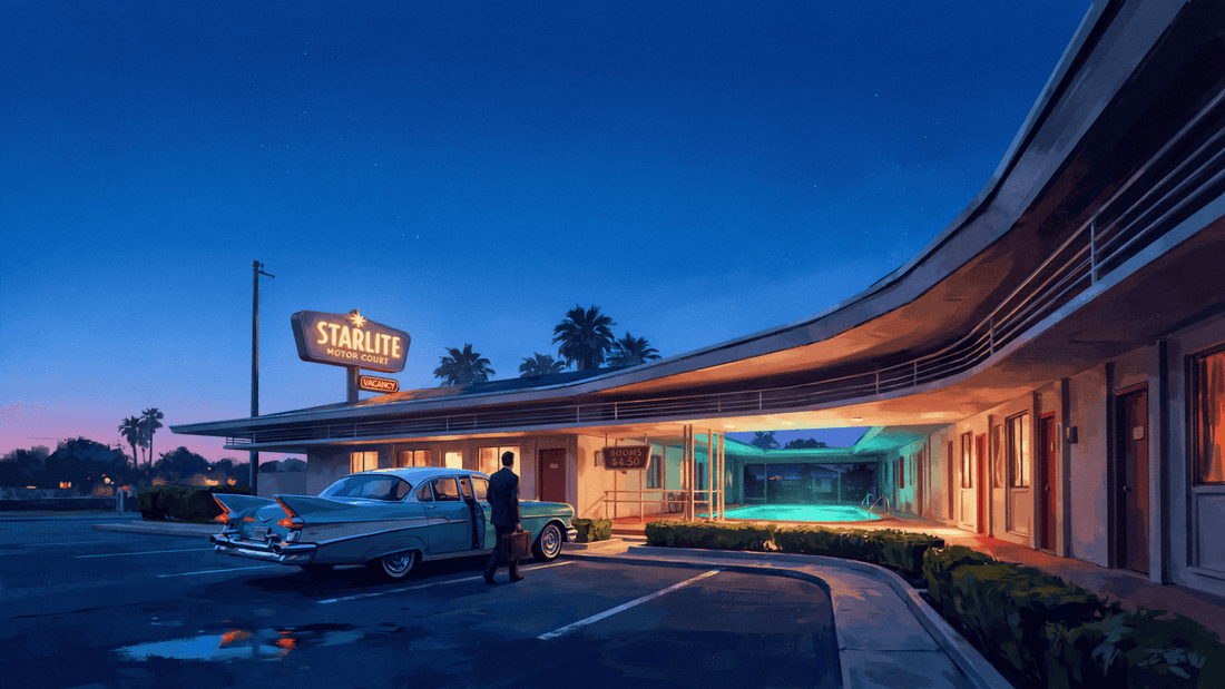 Roadside Architecture That Promised an Arrival