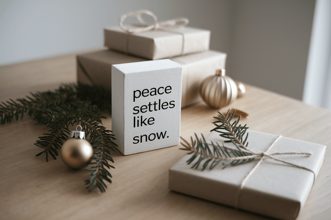 A Calmer Holiday: Mindful Gift Giving and Simple Joys