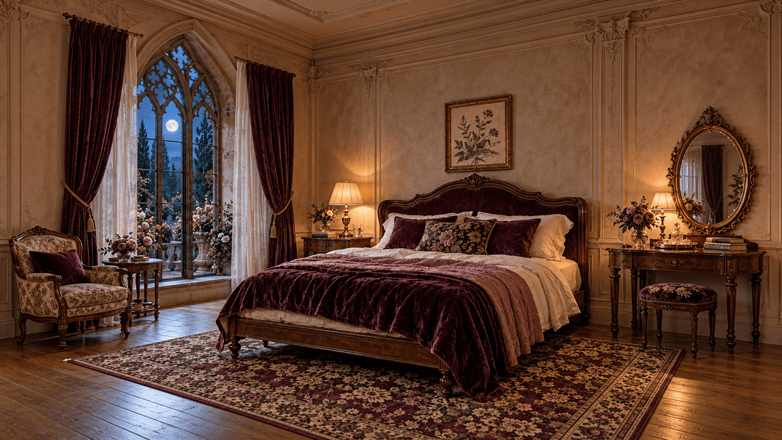 How to Style a Velvet Ruins Bedroom | Style Studies
